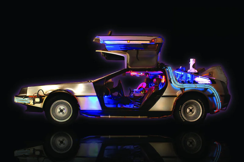 1982 DeLorean DMC-12 Back to the Future Time Machine