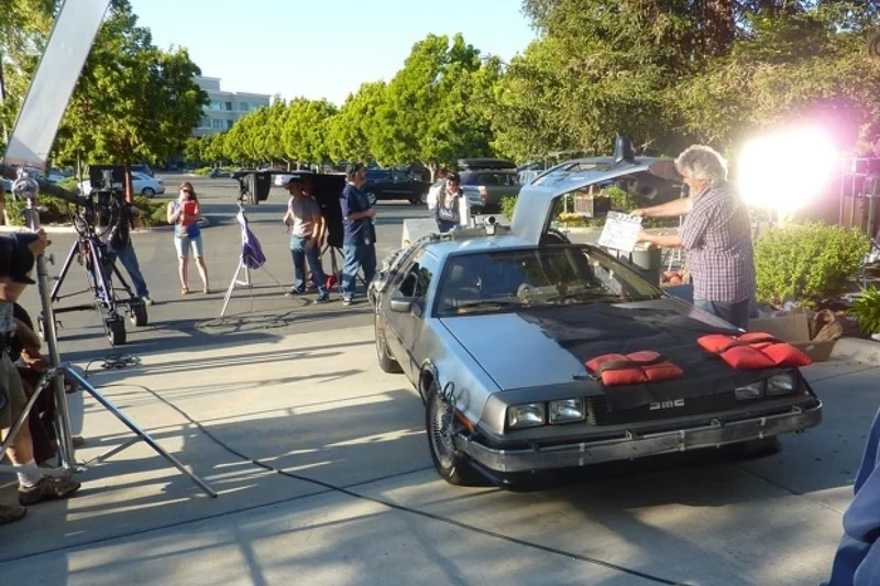 1982 DeLorean DMC-12 Back to the Future Time Machine