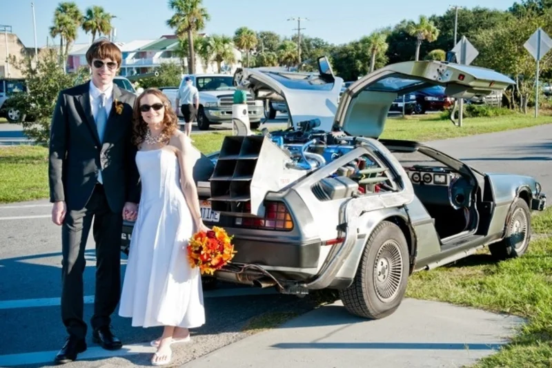 1982 DeLorean DMC-12 Back to the Future Time Machine