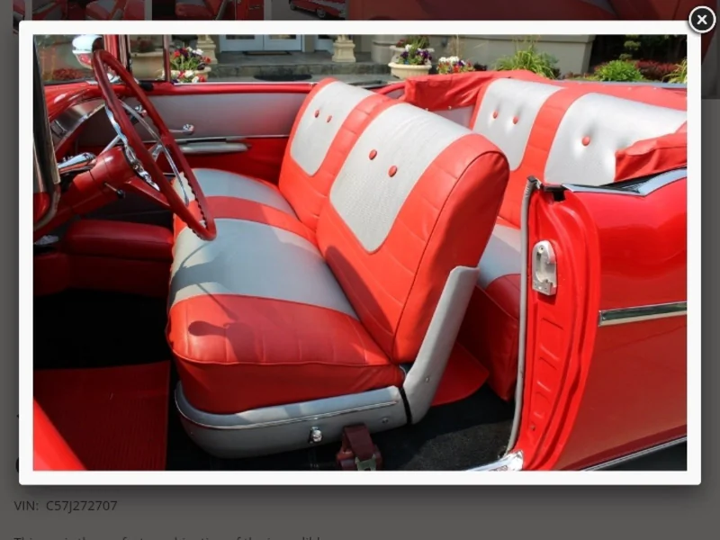 1957 Chevrolet Bel Air Continental 6
