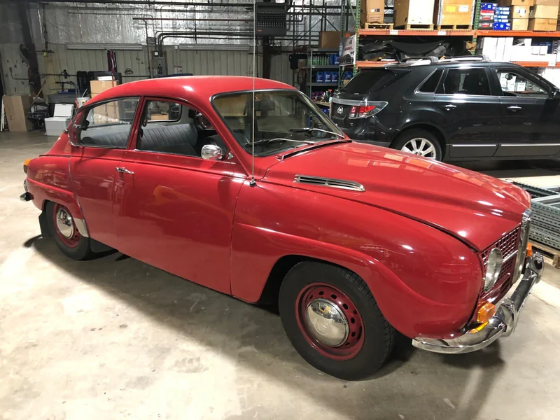 1968 Saab 96 Deluxe V4 in Sturgis 3