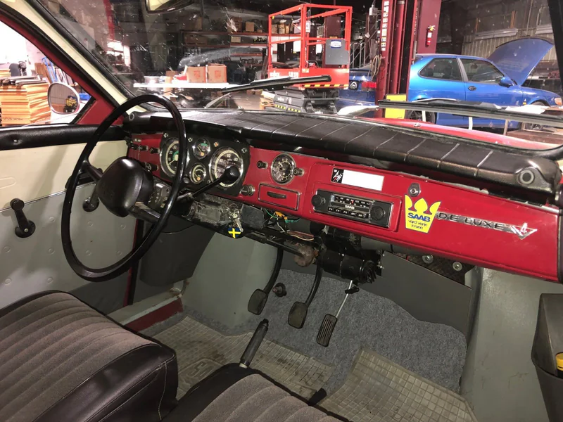 1968 Saab 96 Deluxe V4 in Sturgis 5