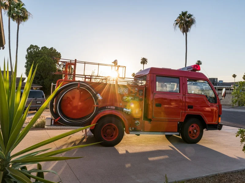 1988 Mitsubishi Fuso Canter Firetruck 3