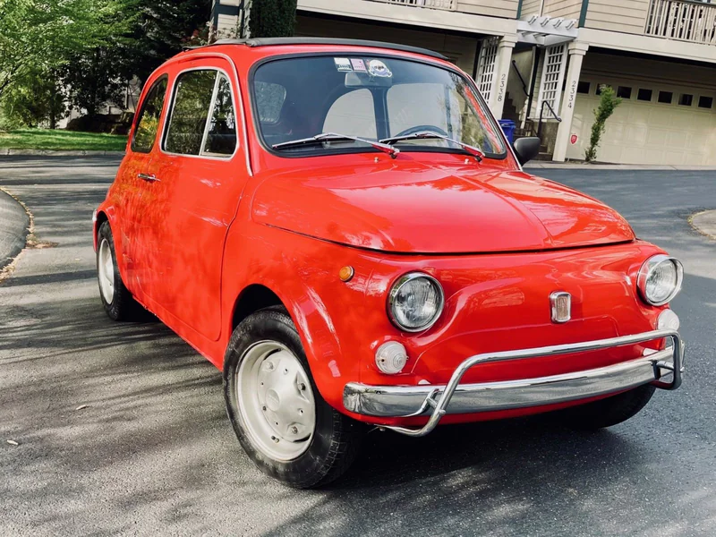 1970 Fiat 500L in Portland 3
